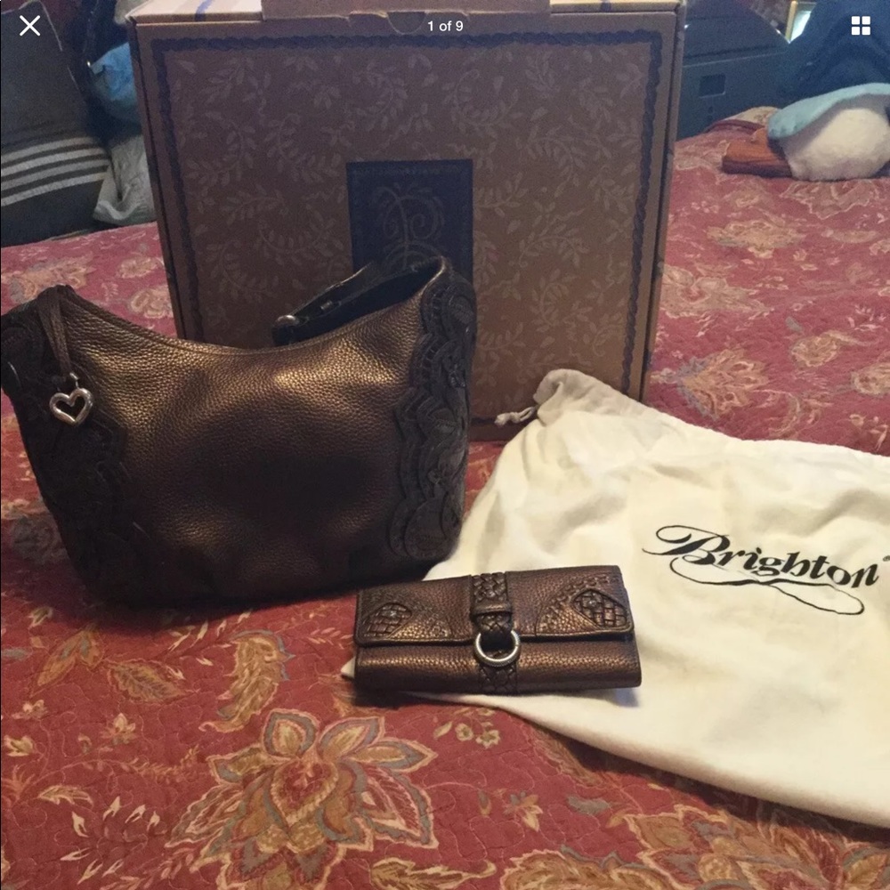 Brighton Hobo Bag and wallet